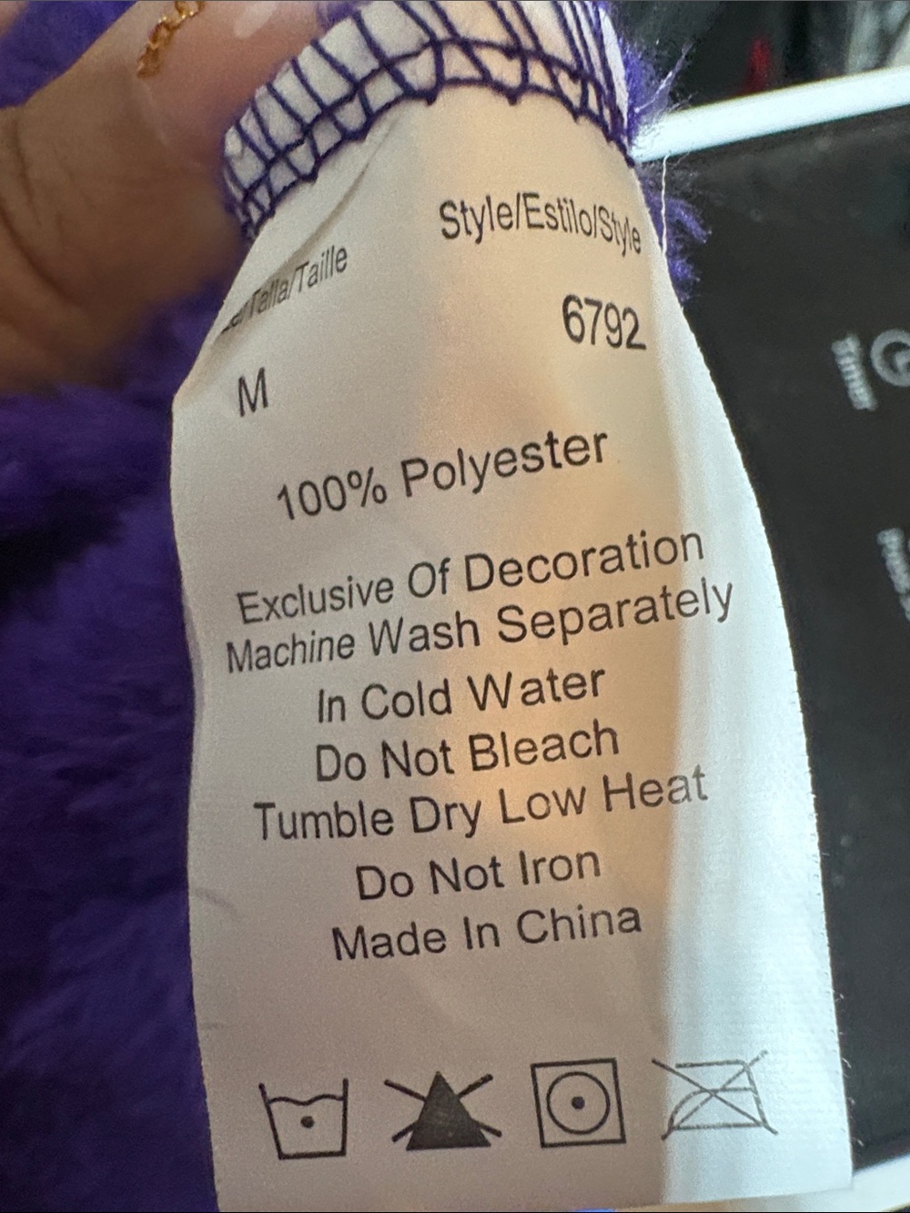BRAND NEW ZIPPER ROBE - Picture 8 of 8